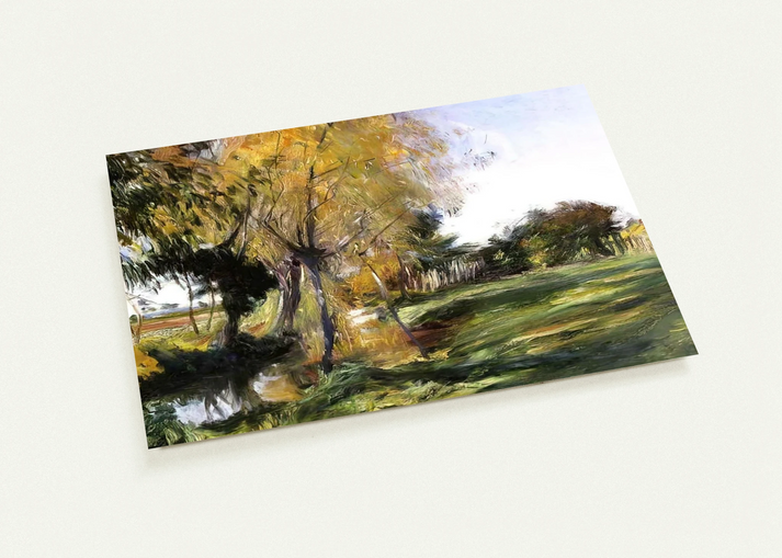 Landscape at Broadway By John Singer Sargent Pack of 10 Post Cards | John Singer Sargent Post Cards | A6 (10.5 x 14.8 cm) - 4.1 x 5.8 inches