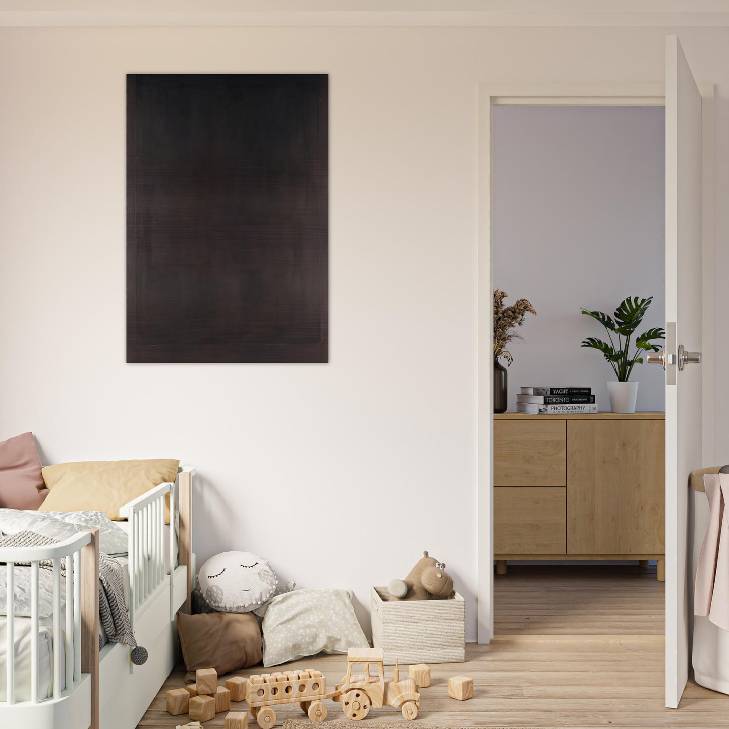 No. 8 - 1964 - Mark Rothko Brushed Aluminum Print - 70x100 cm / 28x40 inches | Mark Rothko Aluminum Print | Mark Rothko Prints
