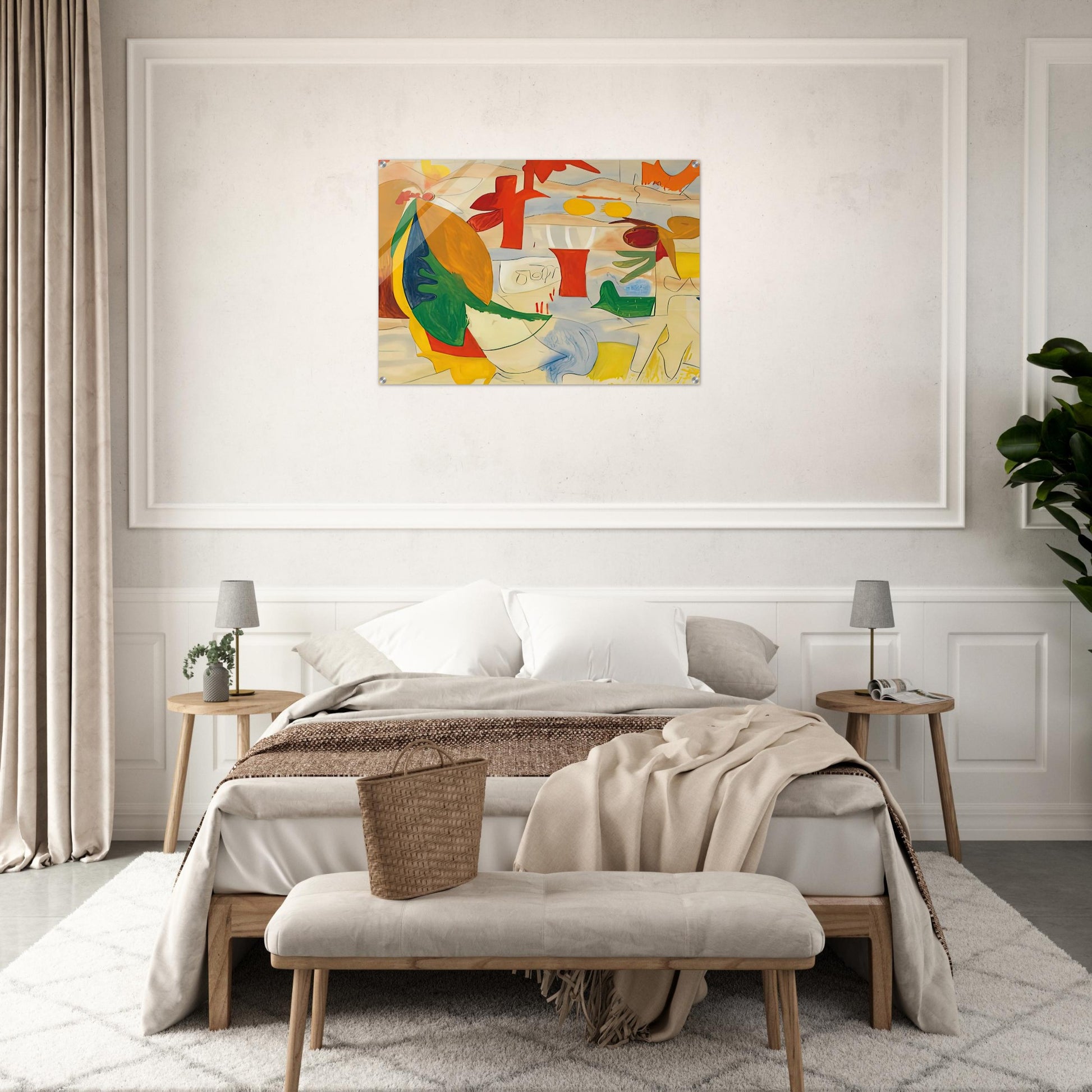 Abstract Landscape, 1951- - Helen Frankenthaler Acrylic Print - 70x100 cm / 28x40″ inches