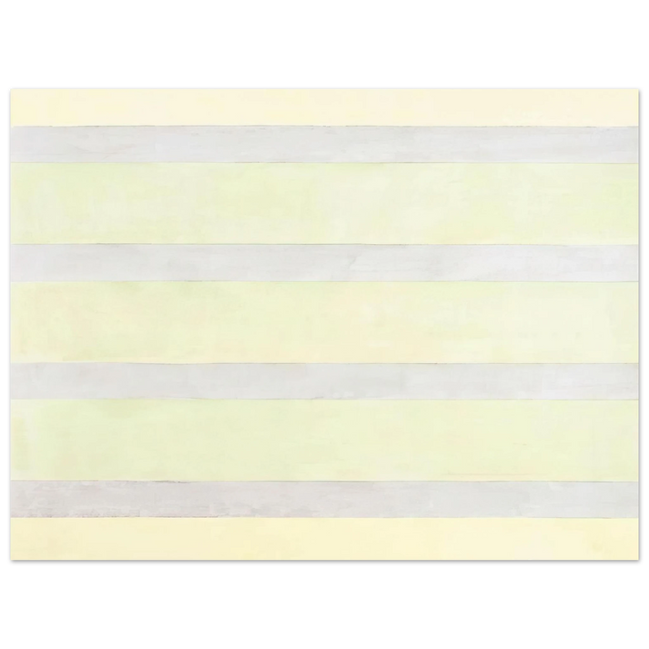 Agnes Martin - Untitled #11  75x100 cm / 30x40inches Fine Art Poster