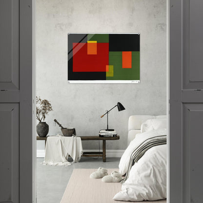 Untitled - 1966 - Johannes Itten Acrylic Print - 70x100 cm / 28x40″ inches