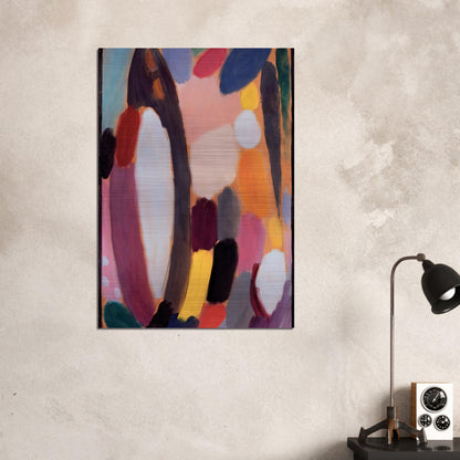 VARIATION 1918 - Alexej von Jawlensky Brushed Aluminum Print - 70x100 cm / 28x40 inches | Alexej von Jawlensky Aluminum Print | Alexej von Jawlensky Prints