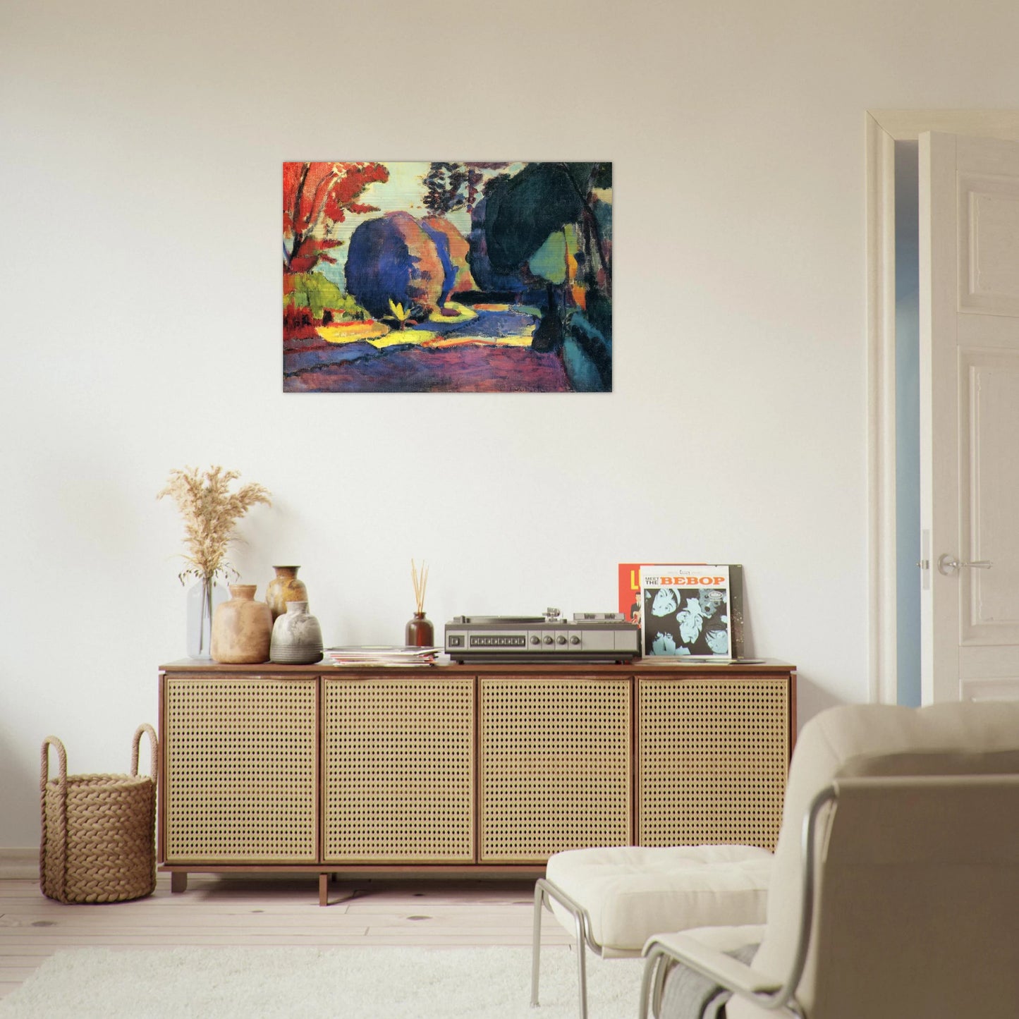 THE LUXEMBOURG GARDENS 1901 - Henri Matisse Brushed Aluminum Print - 70x100 cm / 28x40 inches | Henri Matisse Aluminum Print | Henri Matisse Prints