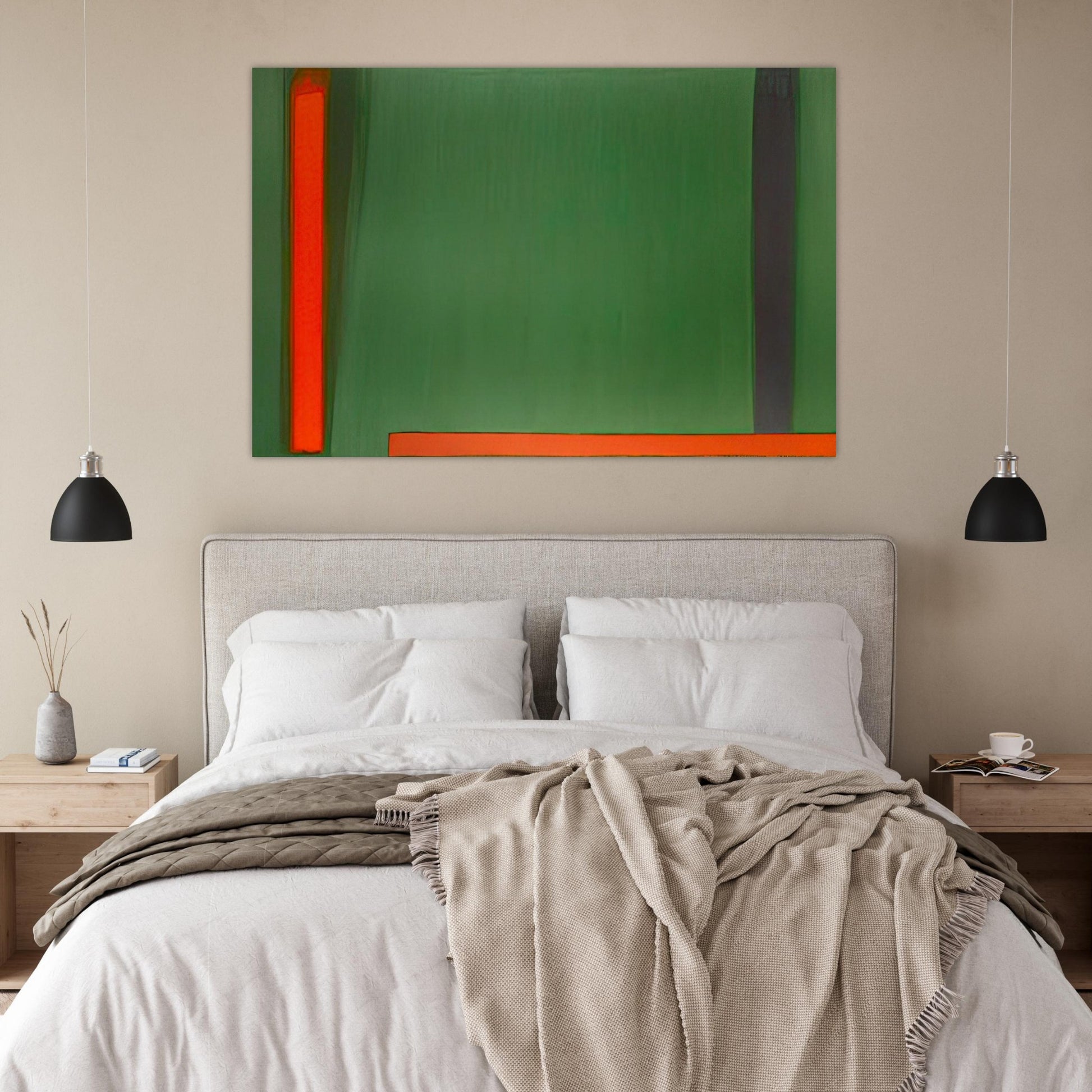 19.12.66 - 1966 - John Hoyland Art Prints - 100x150 cm / 40x60″ inches | John Hoyland Poster | John Hoyland Prints