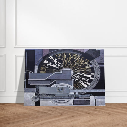 Music - Frantisek Kupka Brushed Aluminum Print - 70x100 cm / 28x40 inches | Frantisek Kupka Aluminum Print | Frantisek Kupka Prints