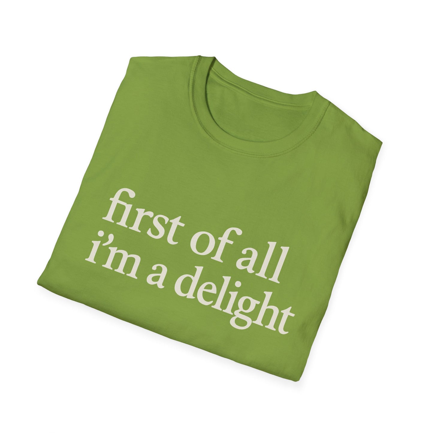 Allereerst ben ik een Leuke Shirt, Grappig Citaat T-shirt voor Vrouwen, Sassy Zegging Trui, Geestig Grafisch Cadeau voor Beste Vriendin