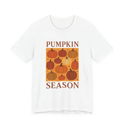 Pompoen Seizoen T-shirt voor Vrouwen Boho Pompoen