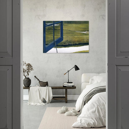 LOVE IN THE AFTERNOON - Andrew Wyeth Brushed Aluminum Print - 70x100 cm / 28x40 inches | Andrew Wyeth Aluminum Print | Andrew Wyeth Prints