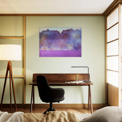 Diamond Lake - 1969 - Ronnie Landfield Brushed Aluminum Print - 70x100 cm / 28x40 inches | Ronnie Landfield Aluminum Print | Ronnie Landfield Prints