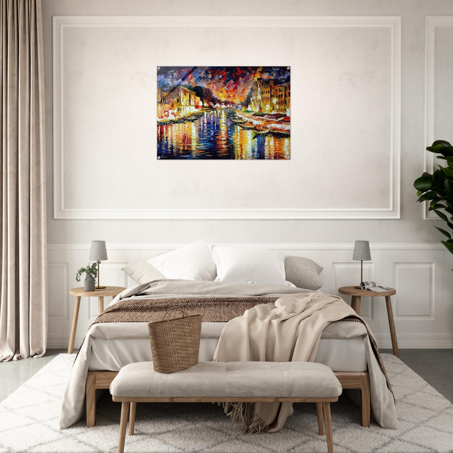Leonid Afremov - Leonid Afremov Acrylic Print - 70x100 cm / 28x40″ inches | Leonid Afremov Wall Art | Leonid Afremov Prints