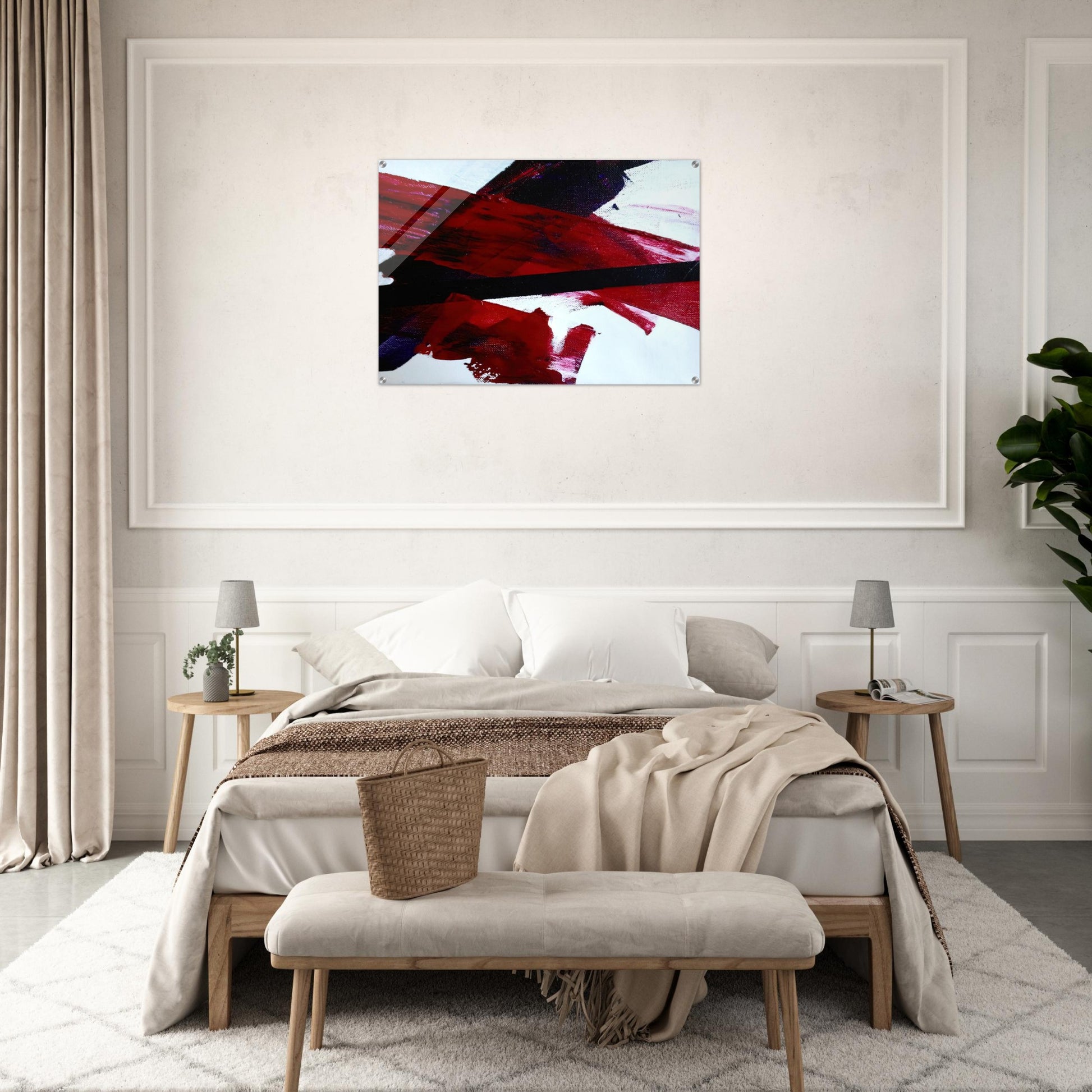 UNTITLED NR 2316 2006 - Luis Feito Acrylic Print - 70x100 cm / 28x40″ inches | Luis Feito Wall Art | Luis Feito Prints