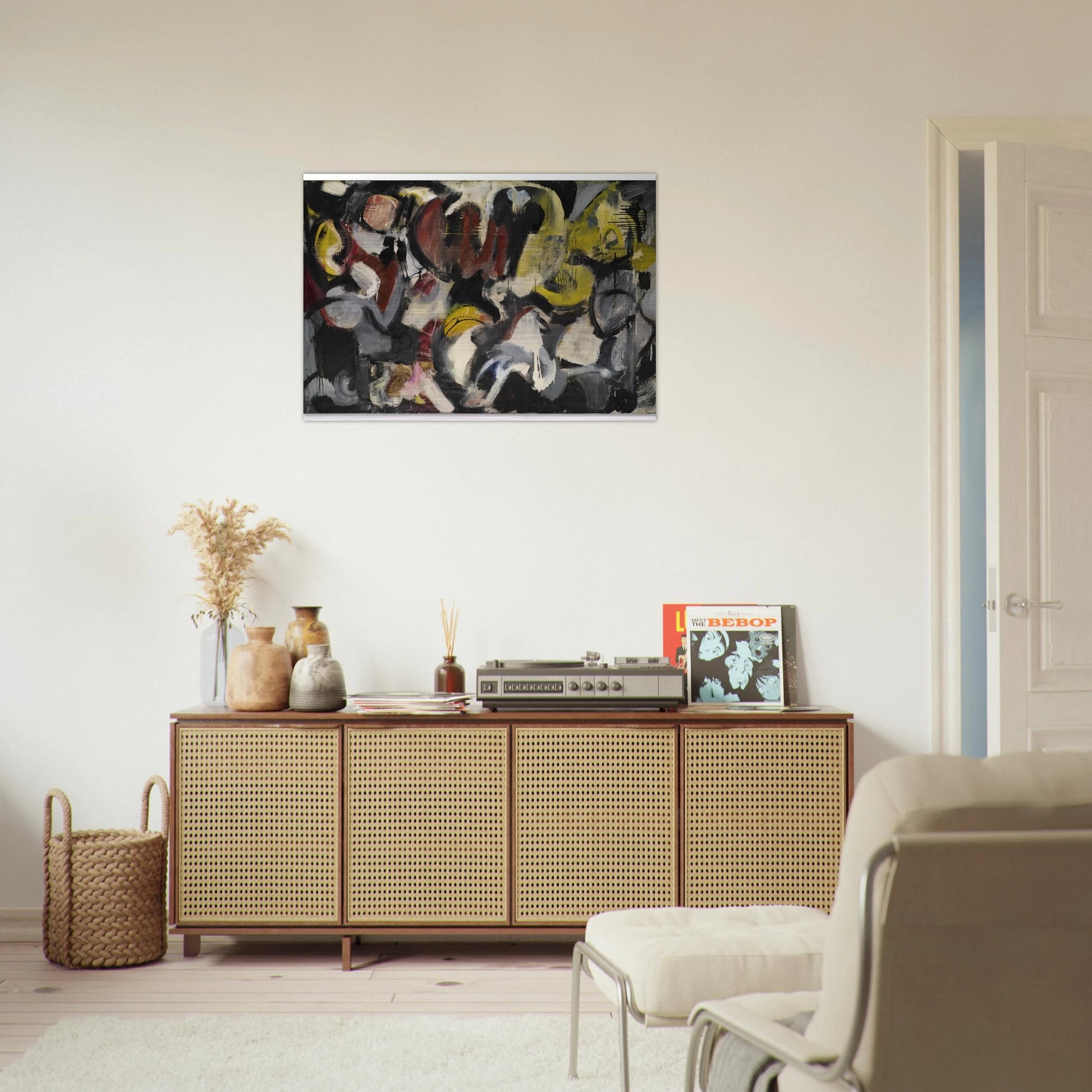 Months and Moons - Grace Hartigan Brushed Aluminum Print - 70x100 cm / 28x40 inches | Grace Hartigan Aluminum Print | Grace Hartigan Prints