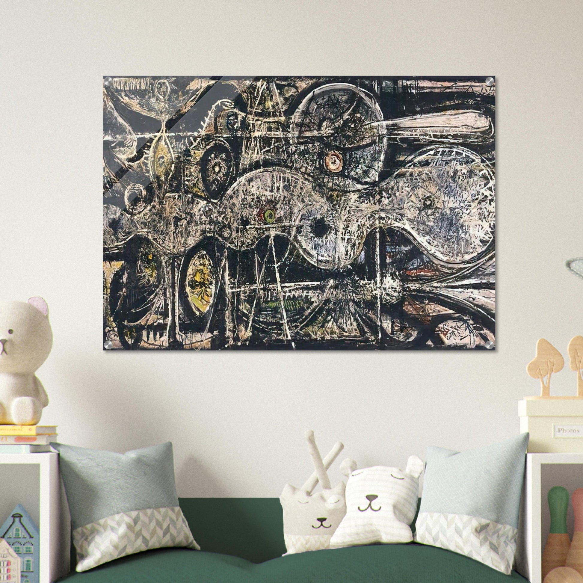Undulation - 1942 - Richard Pousette-Dart Acrylic Print - 70x100 cm / 28x40″ inches | Richard Pousette-Dart Wall Art | Richard Pousette-Dart Prints