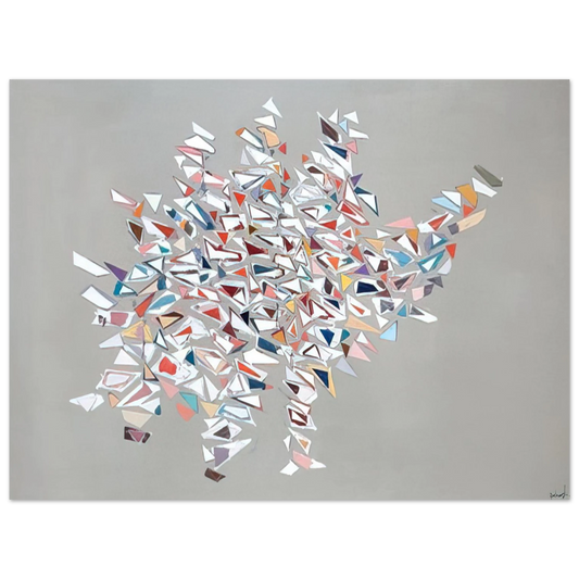 Robert Goodnough - Untitled - 1996  75x100 cm / 30x40inches Fine Art Poster