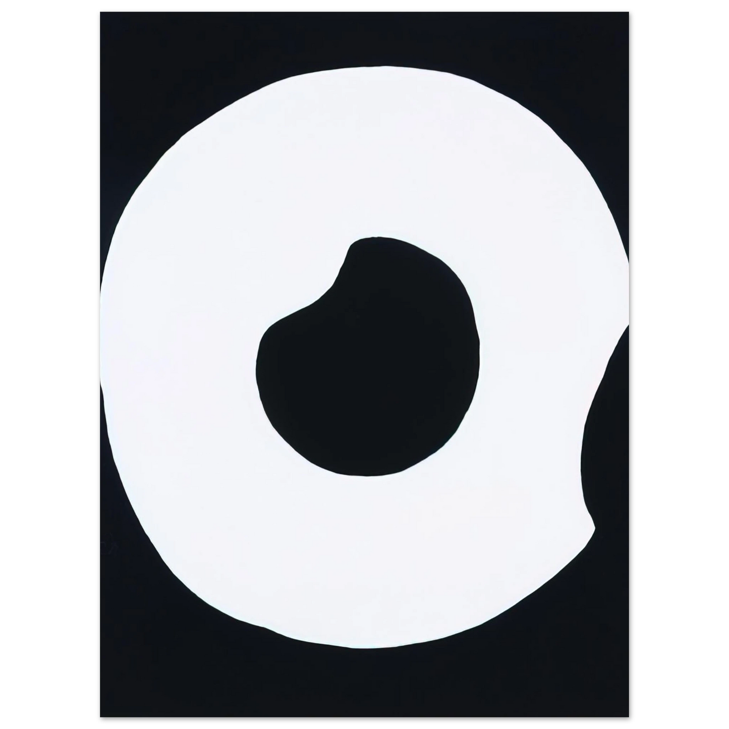 Jiro Yoshihara - Untitled - 1969  75x100 cm / 30x40inches Fine Art Poster