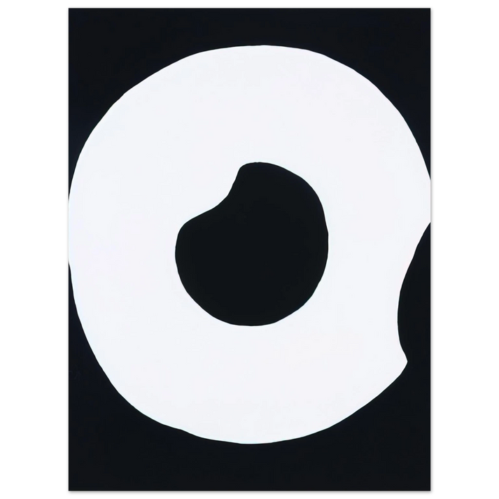 Jiro Yoshihara - Untitled - 1969  75x100 cm / 30x40inches Fine Art Poster
