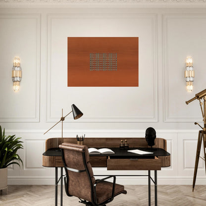 Idea - 1964 - Dieter Roth Brushed Aluminum Print - 70x100 cm / 28x40 inches | Dieter Roth Aluminum Print | Dieter Roth Prints
