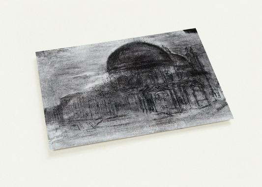 CATHEDRAL UNFINISHED By Salvador Dali Pack of 10 Post Cards | Salvador Dali Post Cards | A6 (10.5 x 14.8 cm) - 4.1 x 5.8 inches