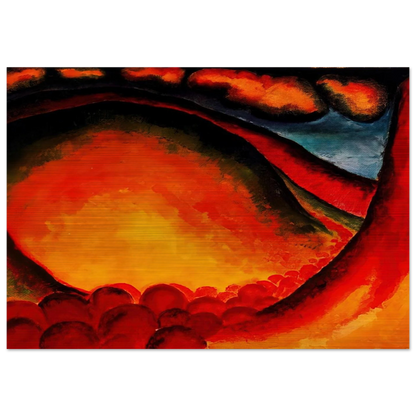 Special ?21 - Georgia O'Keeffe Brushed Aluminum Print - 70x100 cm / 28x40 inches | Georgia O'Keeffe Aluminum Print | Georgia O'Keeffe Prints