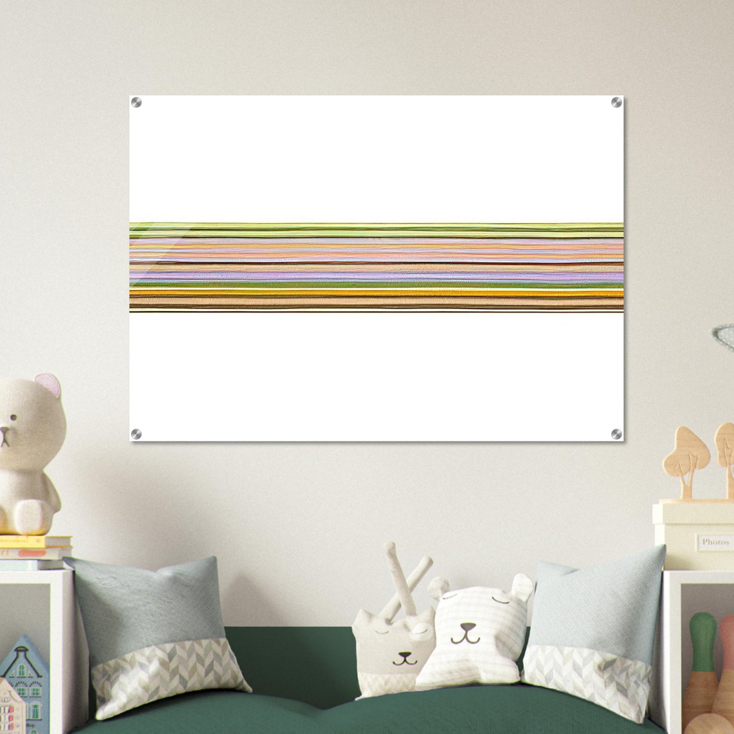 Untitled #156 - 1971 - Gene Davis Acrylic Print - 70x100 cm / 28x40″ inches
