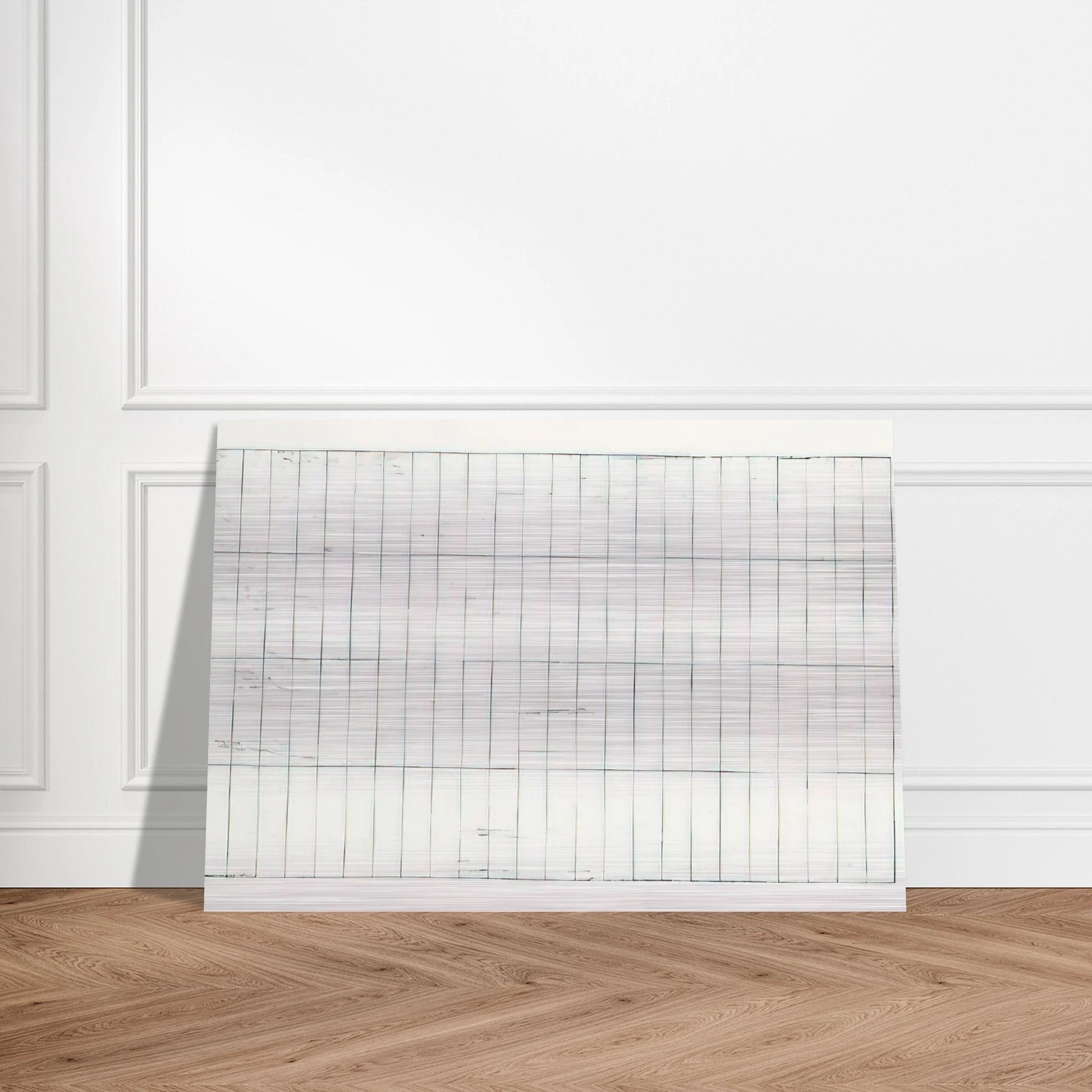 Grid I Lewison 17 - Minimalism - Brice Marden Brushed Aluminum Print - 70x100 cm / 28x40 inches | Brice Marden Aluminum Print | Brice Marden Prints