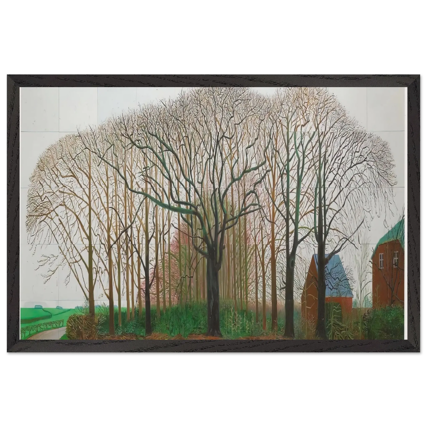 David Hockney - David Hockney Wall art - A2 (42 x 59.4  cm) - Fine Art Poster - -