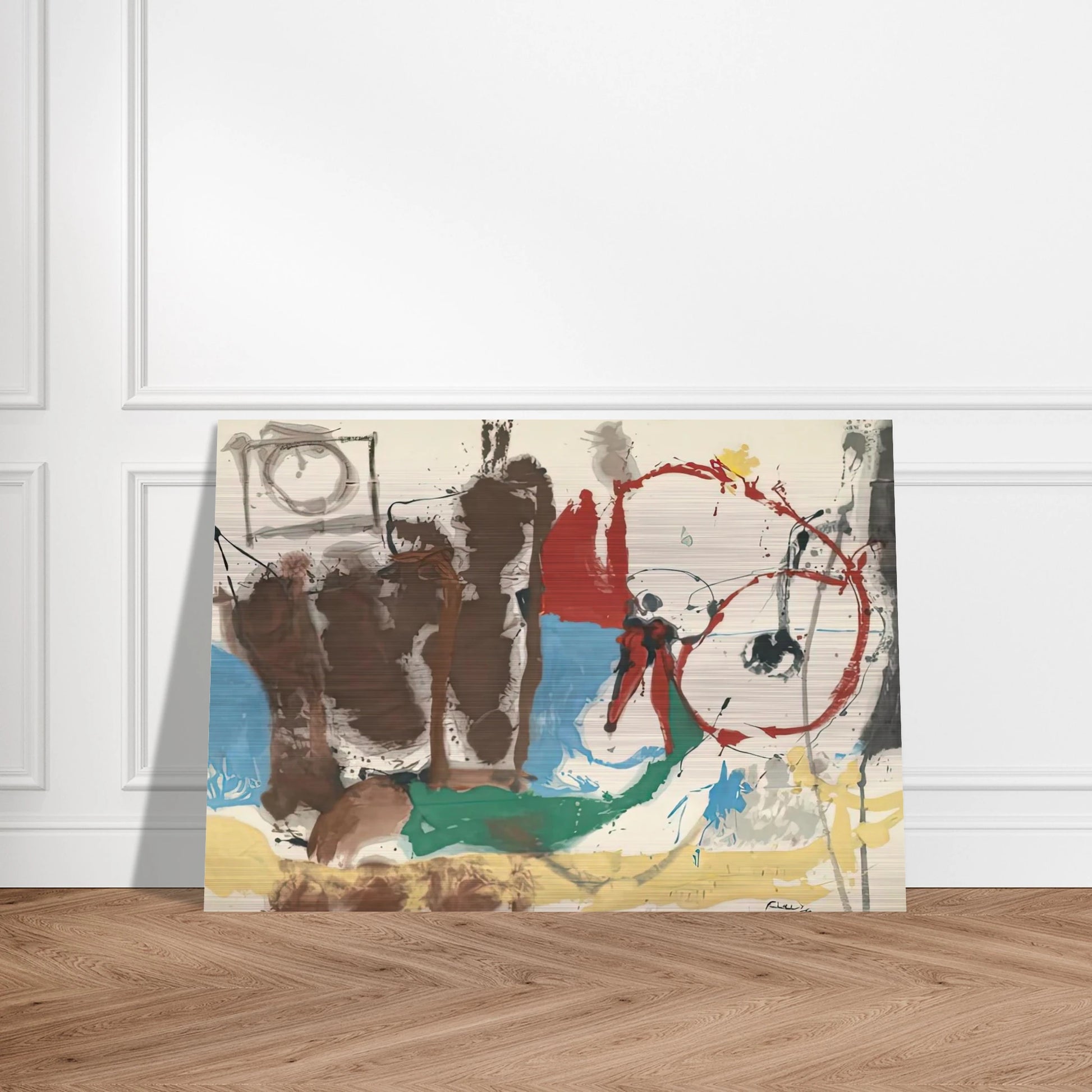 Mother Goose Melody, 1959- - Helen Frankenthaler Brushed Aluminum Print - 70x100 cm / 28x40 inches | Helen Frankenthaler Aluminum Print | Helen Frankenthaler Prints