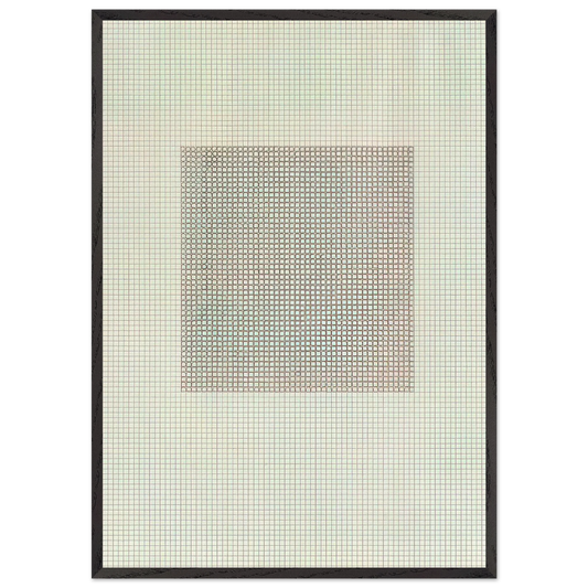 UNTITLED 1967 N2 - Eva Hesse 70x100 cm / 28x40 inches Framed Art Print – Black Wooden Frame