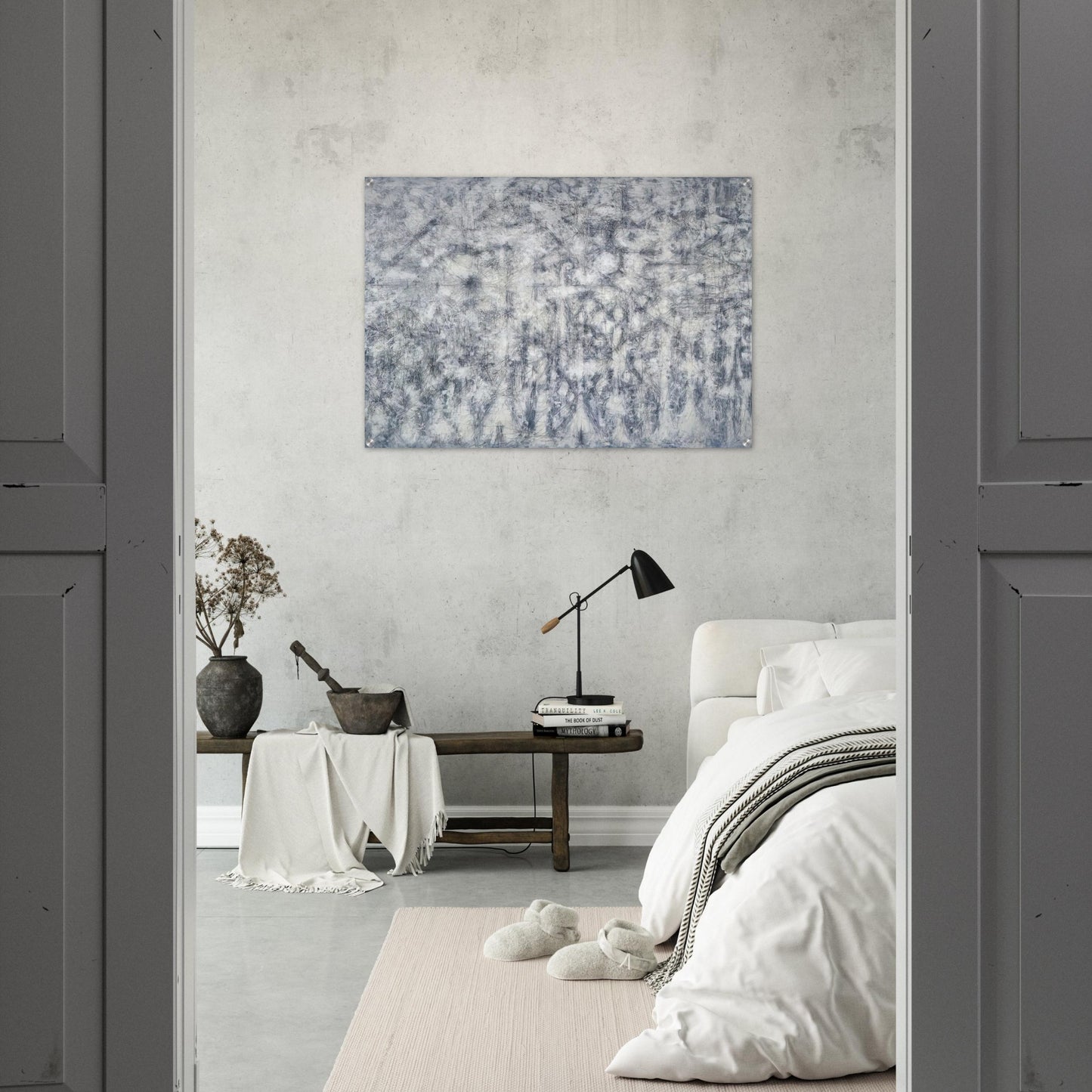 White Garden - 1951 - Richard Pousette-Dart Acrylic Print - 70x100 cm / 28x40″ inches