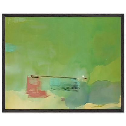 Helen Frankenthaler - Springscape - 1975 Wall art - 50x70 cm / 20x28 inches - Fine Art Poster - -