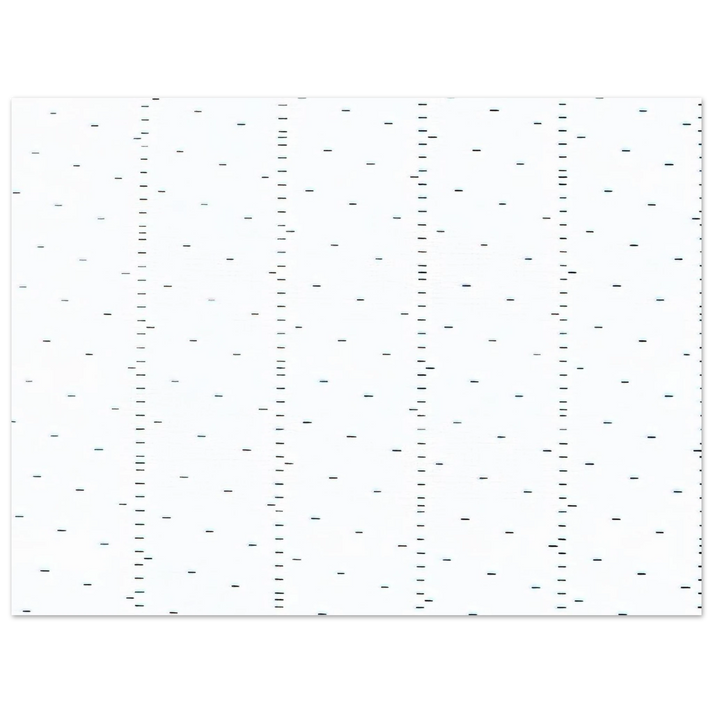 Francois Morellet - Every 15 cms, every 16 cms dash of one cm long - 1974  75x100 cm / 30x40inches Fine Art Poster
