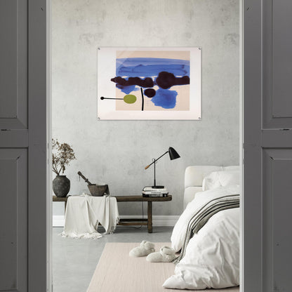 The Passion Flower - 1986 - Victor Pasmore Acrylic Print - 70x100 cm / 28x40″ inches