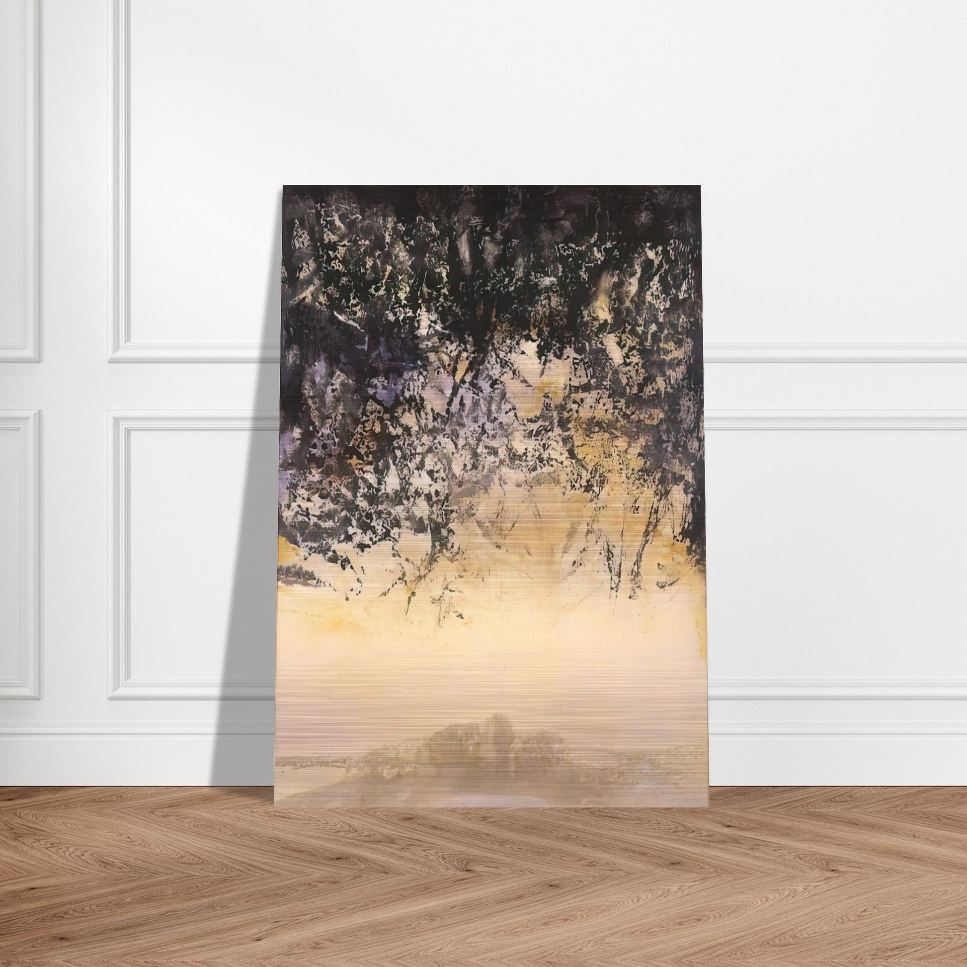 11 11 1996 1996 - Zao Wou-Ki Brushed Aluminum Print - 70x100 cm / 28x40 inches | Zao Wou-Ki Aluminum Print | Zao Wou-Ki Prints