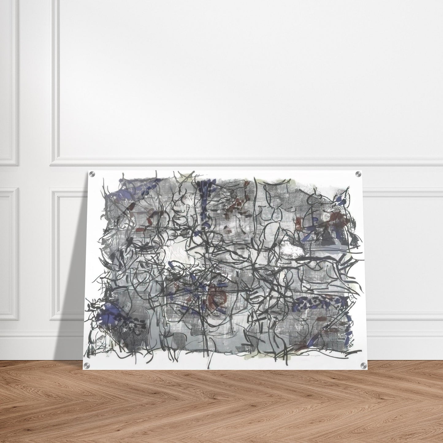 Jute IV - Jean-Paul Riopelle Acrylic Print - 70x100 cm / 28x40″ inches