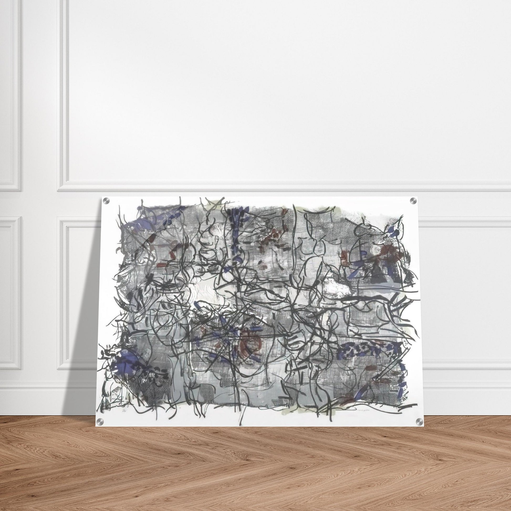 Jute IV - Jean-Paul Riopelle Acrylic Print - 70x100 cm / 28x40″ inches