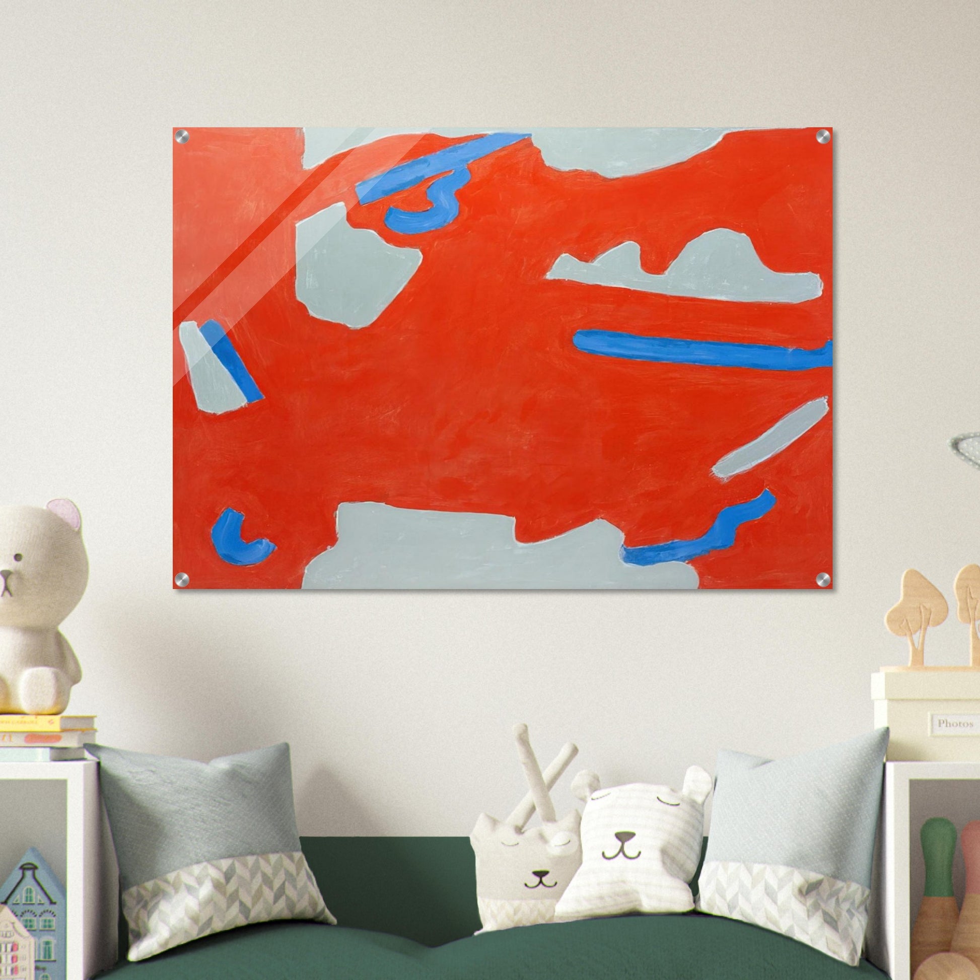 Untitled - 1971 - Betty Parsons Acrylic Print - 70x100 cm / 28x40″ inches