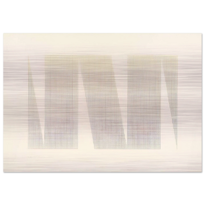 Sixths - 1967 - Mark Lancaster Brushed Aluminum Print - 70x100 cm / 28x40 inches | Mark Lancaster Aluminum Print | Mark Lancaster Prints