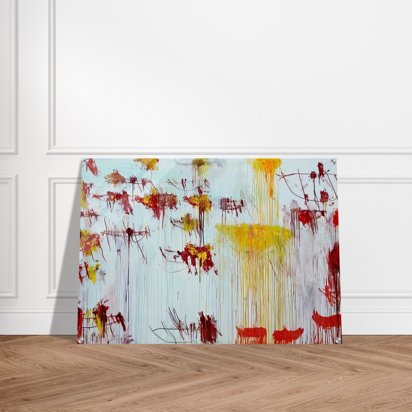 Lepanto, Part X - Cy Twombly Acrylic Print - 70x100 cm / 28x40″ inches