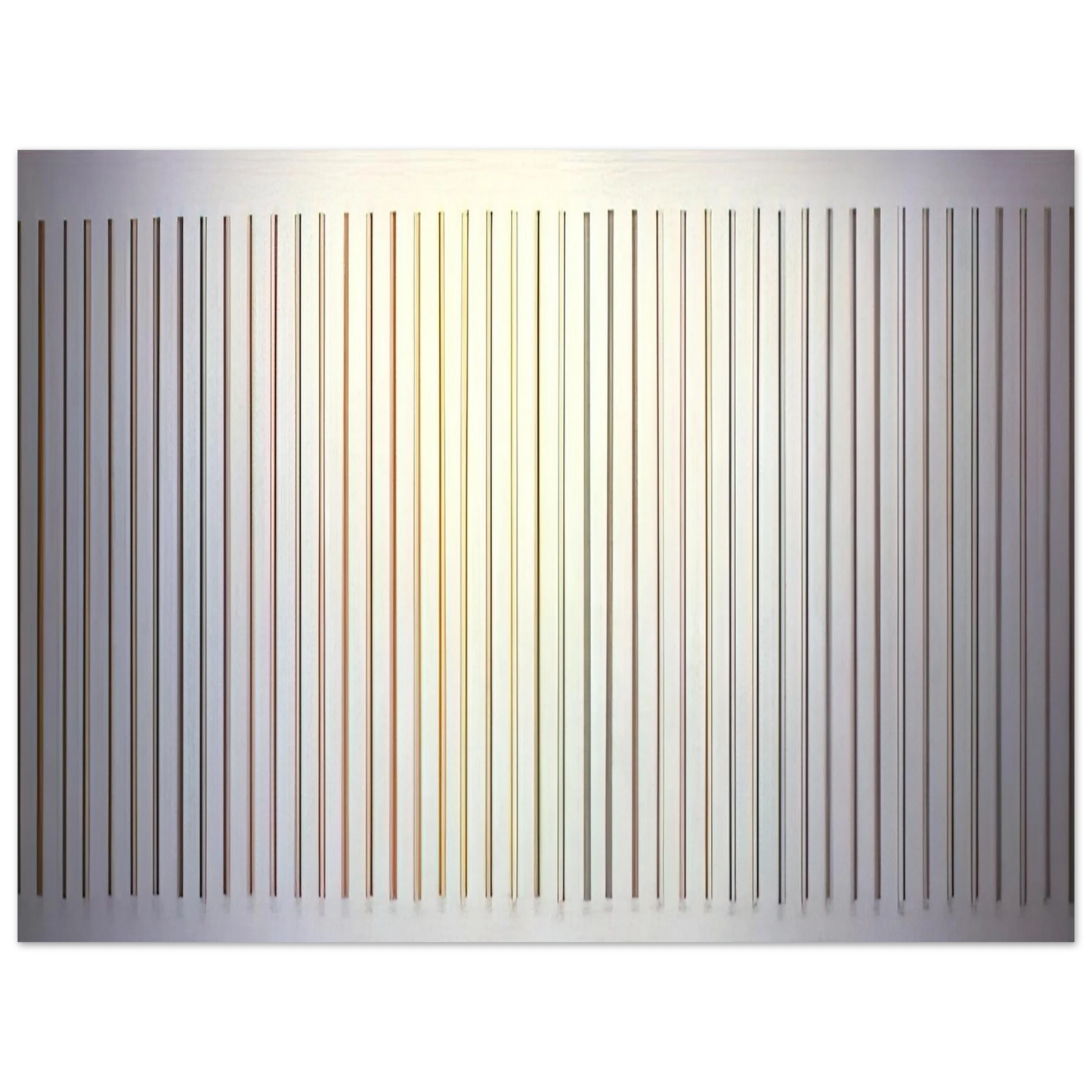Gene Davis - Color Needles - 1984  75x100 cm / 30x40inches Fine Art Poster