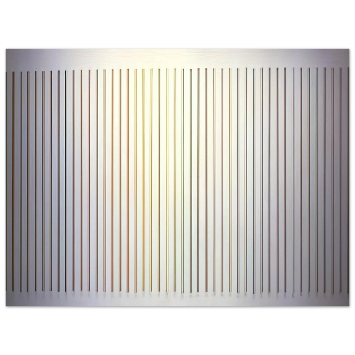 Gene Davis - Color Needles - 1984  75x100 cm / 30x40inches Fine Art Poster