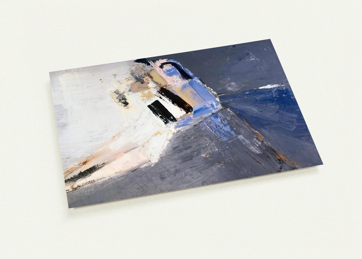 Figure accoudée - 1953 By Nicolas de Stael Pack of 10 Post Cards | Nicolas de Stael Post Cards | A6 (10.5 x 14.8 cm) - 4.1 x 5.8 inches
