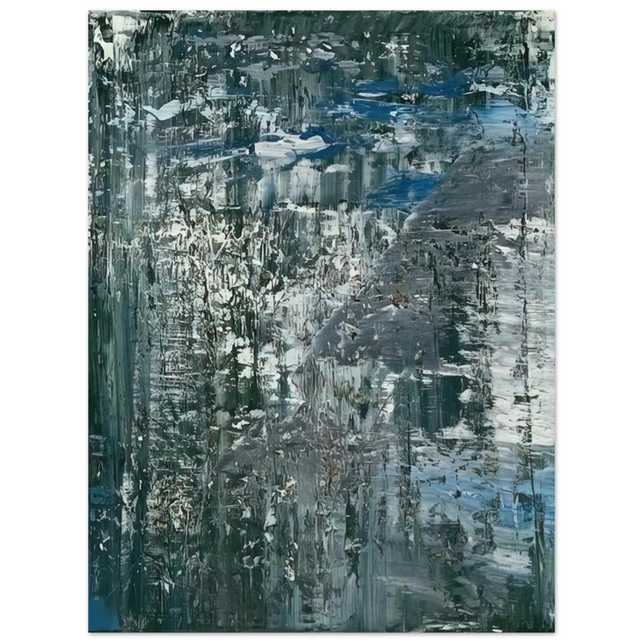 Gerhard Richter - ICE 4  75x100 cm / 30x40inches Fine Art Poster