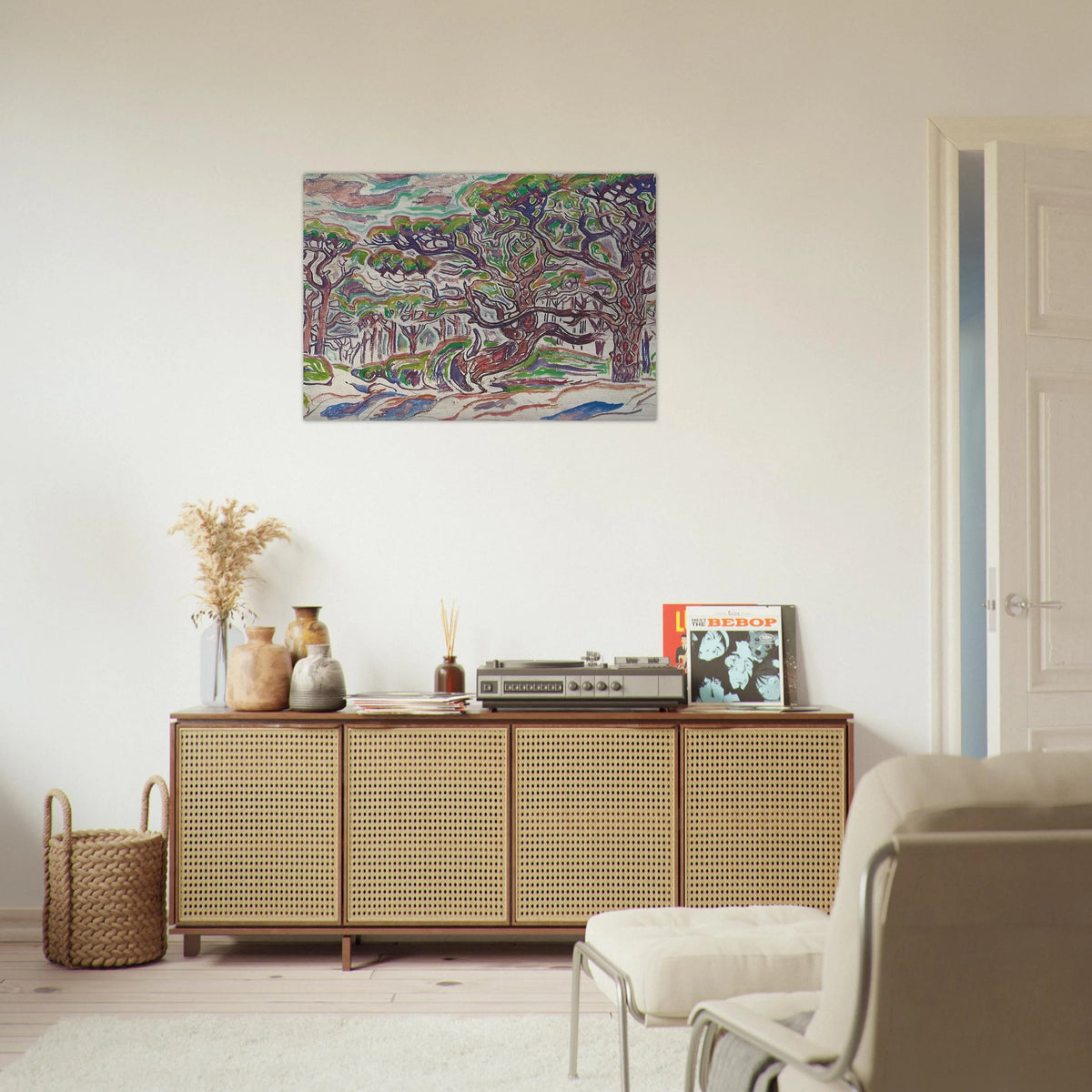 Walter Anderson - Walter Anderson Brushed Aluminum Print - 70x100 cm / 28x40 inches | Walter Anderson Aluminum Print | Walter Anderson Prints