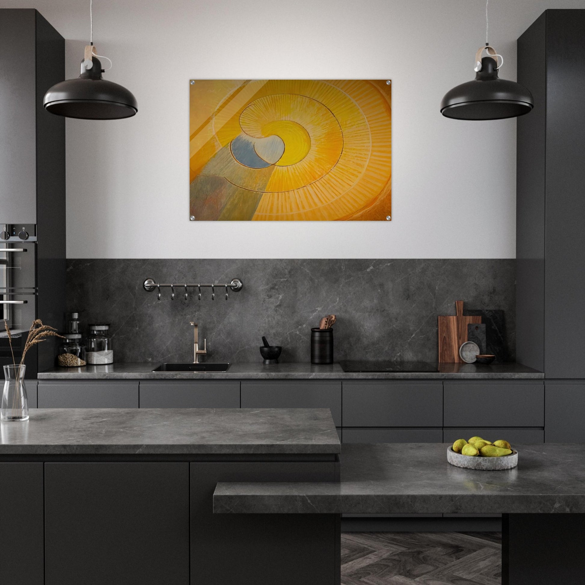 Abstraction - 1964 - Lawren Harris Acrylic Print - 70x100 cm / 28x40″ inches