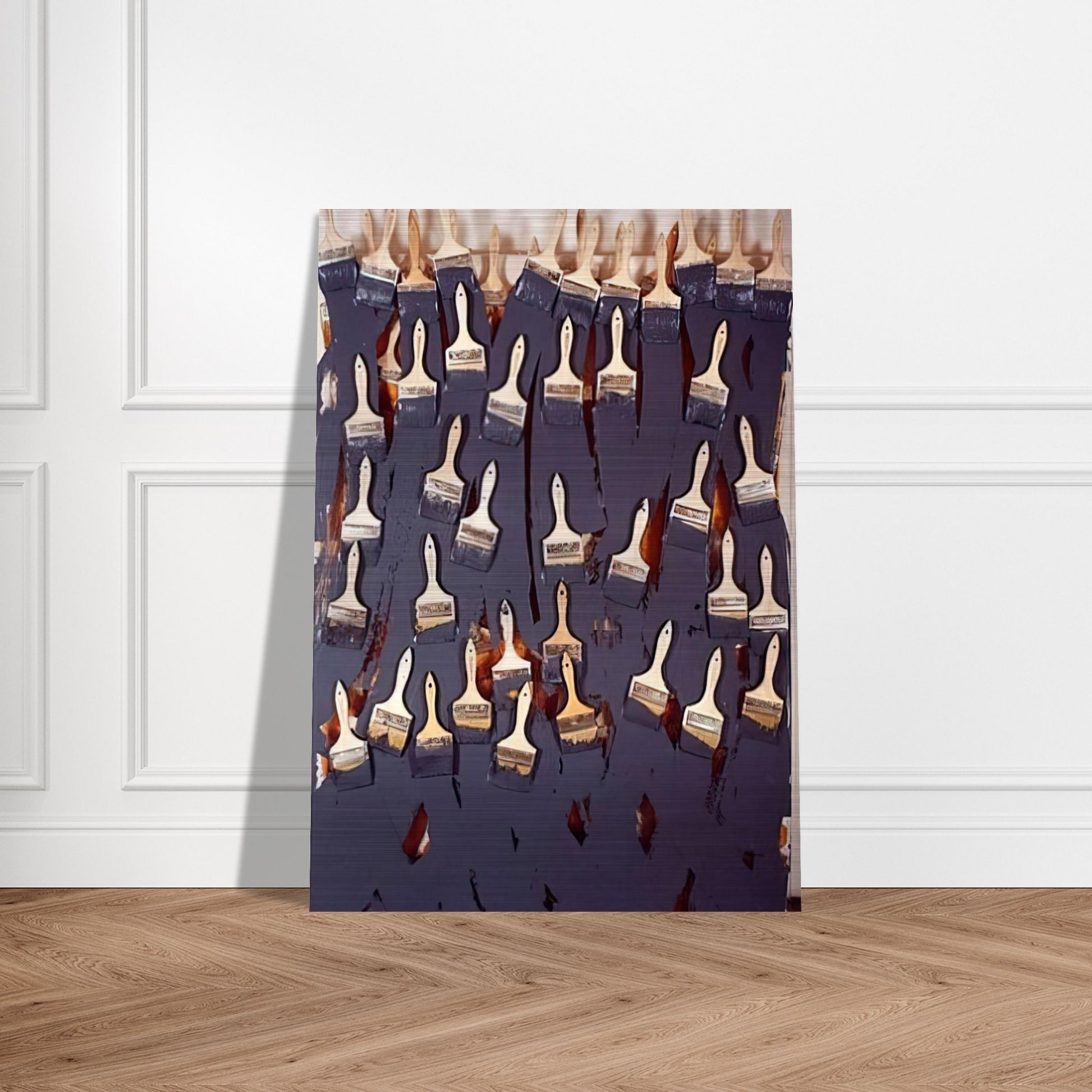 Untitled - 2000 - Arman Brushed Aluminum Print - 70x100 cm / 28x40 inches | Arman Aluminum Print | Arman Prints