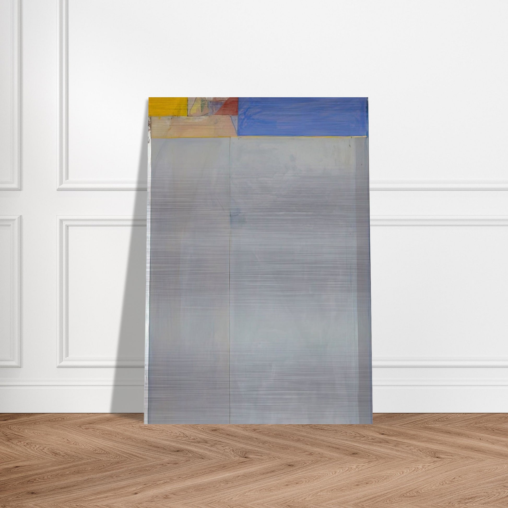 Ocean Park #49 - Richard Diebenkorn Brushed Aluminum Print - 70x100 cm / 28x40 inches | Richard Diebenkorn Aluminum Print | Richard Diebenkorn Prints