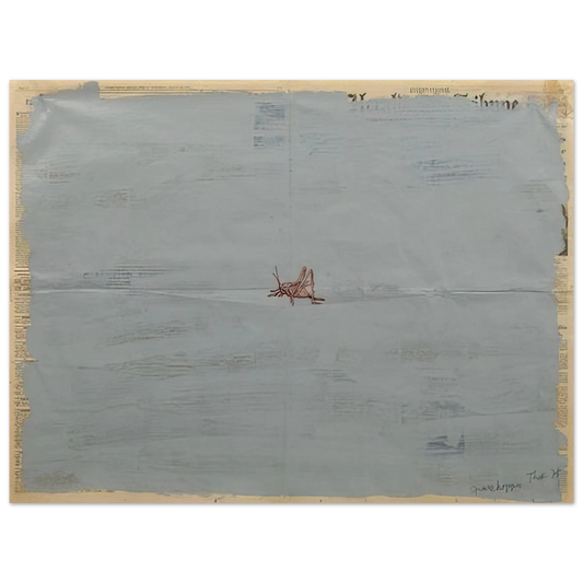 Paul Thek - Grasshopper - 1975  75x100 cm / 30x40inches Fine Art Poster