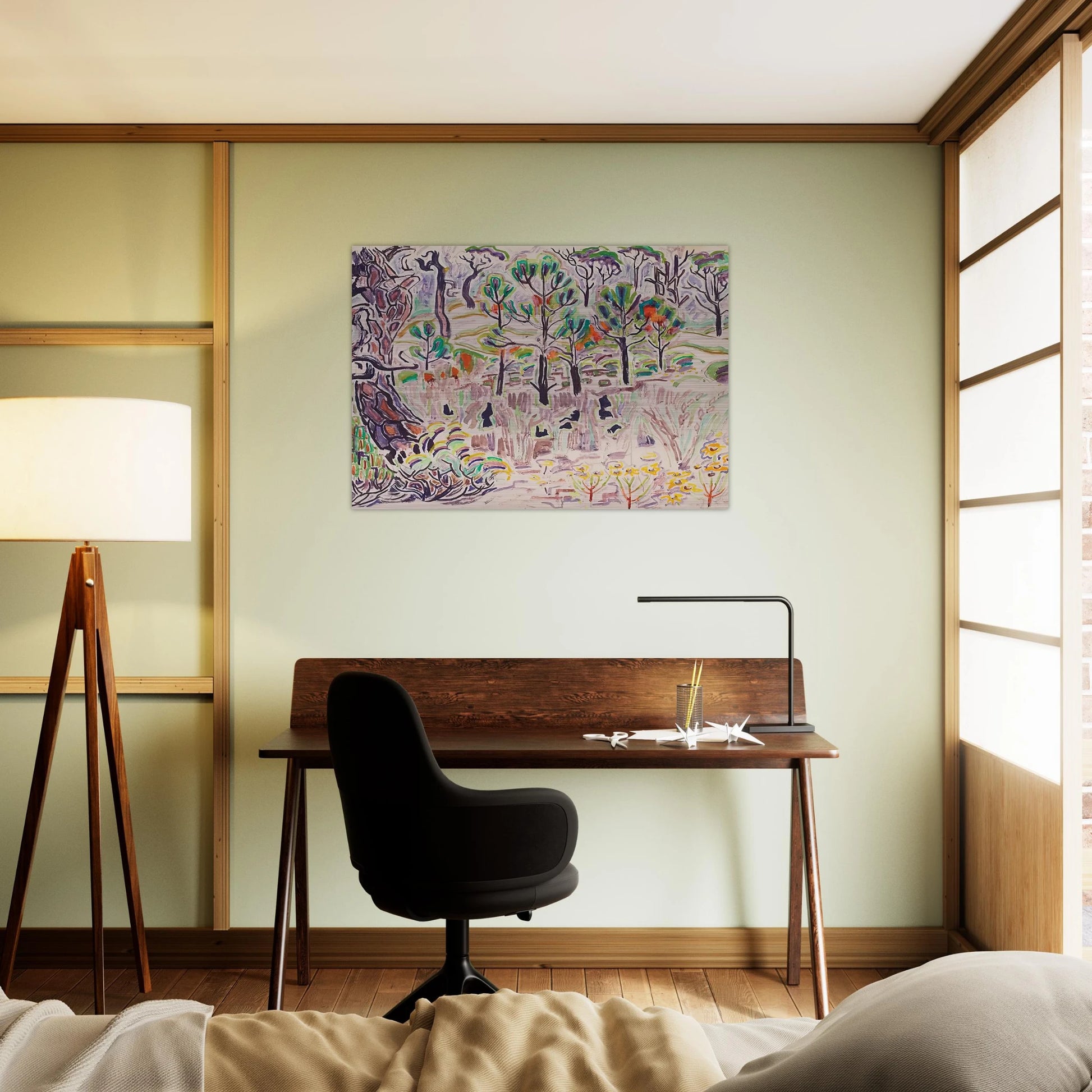 Walter Anderson - Walter Anderson Brushed Aluminum Print - 70x100 cm / 28x40 inches | Walter Anderson Aluminum Print | Walter Anderson Prints