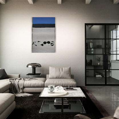 Passages Des Soupias - 1973 - Adja Yunkers Brushed Aluminum Print - 70x100 cm / 28x40 inches | Adja Yunkers Aluminum Print | Adja Yunkers Prints