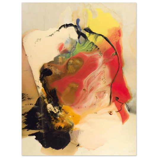 Paul Jenkins - Pompey s Head  75x100 cm / 30x40inches Fine Art Poster